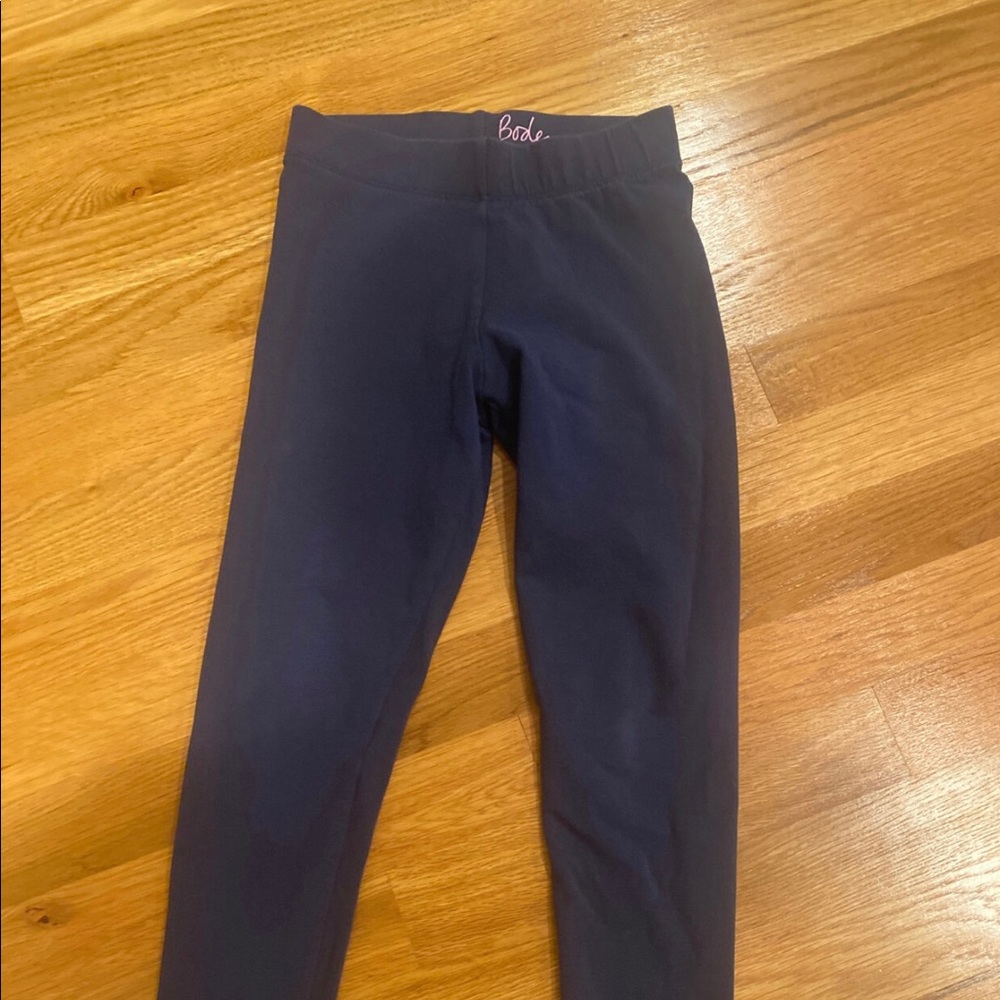 Mini Boden Girl’s School Navy Leggings